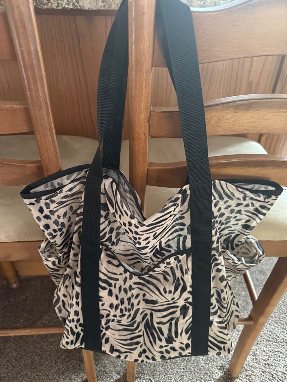 Animal Print Everyday Tote